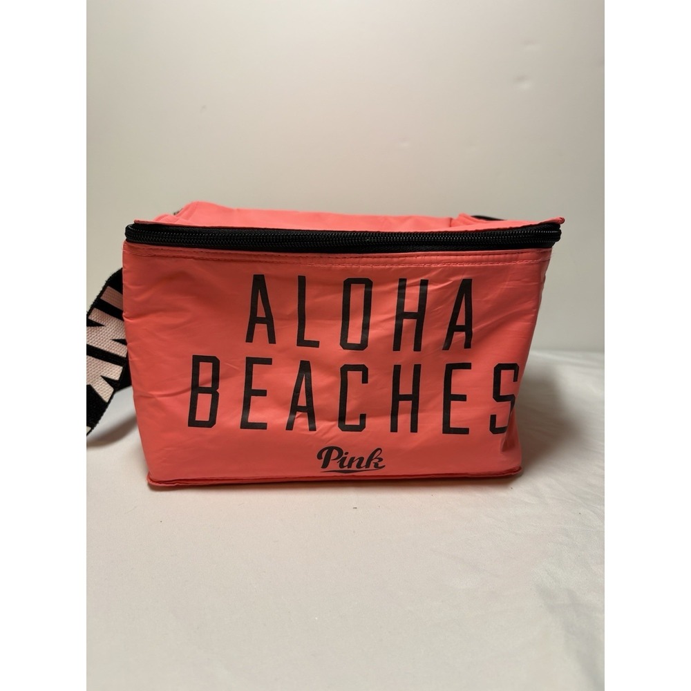 Victorias Secret PINK Limited Edition Aloha Beaches Mini Cooler Bag Retro Summer